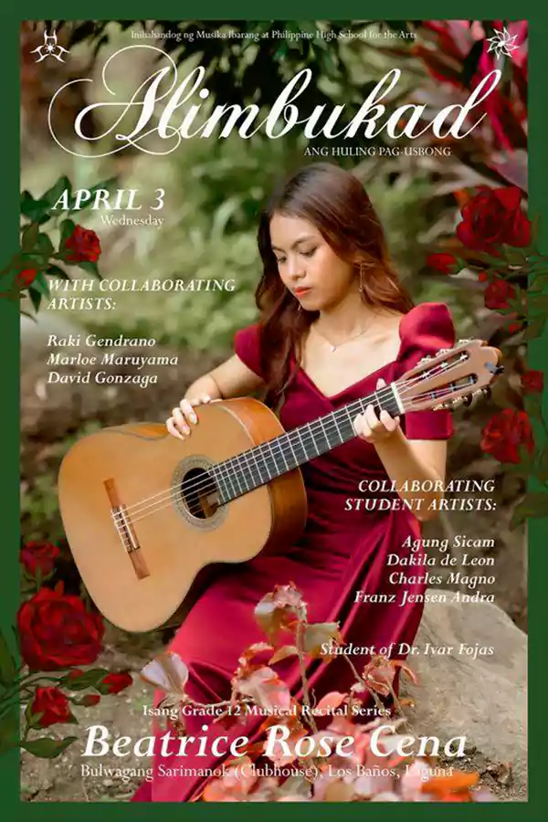 Grade 12 Music Recital – Beatrice Rose Cena